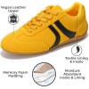 imageProject Cloud Barefoot Shoes Women  Memory Foam LaceUp Womens Sneakers  Lightweight ampamp Non Slip Womens Shoes Casual  AllDay Womens Fashion Sneakers for 2025 GoalYellow