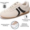 imageProject Cloud Barefoot Shoes Women  Memory Foam LaceUp Womens Sneakers  Lightweight ampamp Non Slip Womens Shoes Casual  AllDay Womens Fashion Sneakers for 2025 GoalWhite
