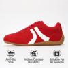 imageProject Cloud Barefoot Shoes Women  Memory Foam LaceUp Womens Sneakers  Lightweight ampamp Non Slip Womens Shoes Casual  AllDay Womens Fashion Sneakers for 2025 GoalRed