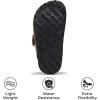 imageProject Cloud Genuine Leather Mini Clogs for Kids  Memory Foam Unisex and NonSlip Kids Clogs ampamp Mules  Water Resistant Boys ampamp Girls Sandals with Cork Footbed ampamp Arch SupportTaupe
