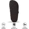 imageProject Cloud Genuine Leather Mini Clogs for Kids  Memory Foam Unisex and NonSlip Kids Clogs ampamp Mules  Water Resistant Boys ampamp Girls Sandals with Cork Footbed ampamp Arch SupportDark Choco Brown Suede