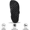 imageProject Cloud Genuine Leather Mini Clogs for Kids  Memory Foam Unisex and NonSlip Kids Clogs ampamp Mules  Water Resistant Boys ampamp Girls Sandals with Cork Footbed ampamp Arch SupportBlack Suede
