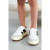 imageProject Cloud Platform Girls Sneakers  Lightweight Memory Foam Insole Laceup Kids Shoes with Trendy Styles  NonSlip Fashion Platform Boys and Girls Shoes Little NitaWhite