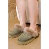 imageProject Cloud Slippers for Women Footwear  Genuine Suede with Memory Foam Clogs and Mules for Women 2025  Non Slip and Lightweight Faux Fur Slippers VikiTaupe
