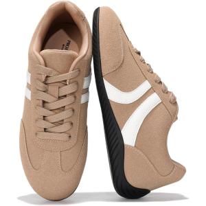 imageProject Cloud Barefoot Shoes Women  Memory Foam LaceUp Womens Sneakers  Lightweight ampamp Non Slip Womens Shoes Casual  AllDay Womens Fashion Sneakers for 2025 GoalTan