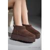 imageProject Cloud 100 Genuine Suede Leather Ankle Boots for Women  AntiSlip Memory Foam Insole Womens Boots  Lightweight Winter Womens Shoes Ankle Booties for Women HuggyBrown