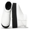 imageProject Cloud 100 Genuine Suede Leather Ankle Boots for Women  AntiSlip Memory Foam Insole Womens Boots  Lightweight Winter Womens Shoes Ankle Booties for Women HuggyWhite