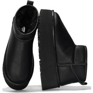 imageProject Cloud 100 Genuine Suede Leather Ankle Boots for Women  AntiSlip Memory Foam Insole Womens Boots  Lightweight Winter Womens Shoes Ankle Booties for Women HuggyBlack Leather
