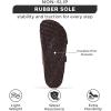 imageProject Cloud Genuine Leather Mens Sandals with Memory Foam Natural Cork Footbed Slides for Men Footwear  NonSlip DoubleStrap Buckle Summer Sandals ArizonaTaupe Suede
