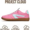 imageProject Cloud Kids Shoes for Girls ampamp Boys  NonSlip Memory Foam Girls Shoes  Lightweight LaceUp Boys Fashion Sneakers Trendy Little IritaPink