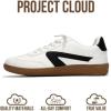 imageProject Cloud Kids Shoes for Girls ampamp Boys  NonSlip Memory Foam Girls Shoes  Lightweight LaceUp Boys Fashion Sneakers Trendy Little IritaWhite