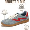 imageProject Cloud Sneakers for Women  LaceUp Shoes for Women Trendy Women Sneakers with Memory Foam Insole Womens Fashion Sneakers NonSlip Womens Shoes IritaLight Blue