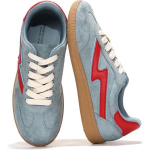 imageProject Cloud Sneakers for Women  LaceUp Shoes for Women Trendy Women Sneakers with Memory Foam Insole Womens Fashion Sneakers NonSlip Womens Shoes IritaLight Blue