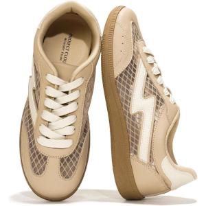 imageProject Cloud Sneakers for Women  LaceUp Shoes for Women Trendy Women Sneakers with Memory Foam Insole Womens Fashion Sneakers NonSlip Womens Shoes IritaNude Mesh
