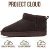 imageProject Cloud Genuine Suede Ankle Boots for Women  Water Resistant with Memory Foam Insole Winter Boots for Women  Trending Shoes ampamp Comfortable Womens Ankle Boots HippyChoco Brown Suede