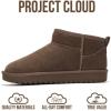 imageProject Cloud Genuine Suede Ankle Boots for Women  Water Resistant with Memory Foam Insole Winter Boots for Women  Trending Shoes ampamp Comfortable Womens Ankle Boots HippyMushroom Suede