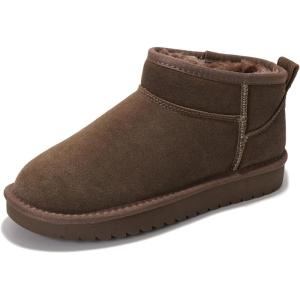imageProject Cloud Genuine Suede Ankle Boots for Women  Water Resistant with Memory Foam Insole Winter Boots for Women  Trending Shoes ampamp Comfortable Womens Ankle Boots HippyMushroom Suede