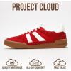 imageProject Cloud Casual Sneakers for Women  Memory Foam Insoles LaceUp Womens Shoes and Lightweight Womens Fashion Sneakers  Water Resistant and NonSlip Shoes for Women Footwear VerdictRed