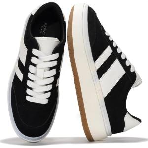 imageProject Cloud Platform Sneakers for Women  Lightweight Memory Foam Insole Womens Sneakers  NonSlip Fashion Sneakers for Women Footwear  Womens Fashion Platform Shoes NitaBlack