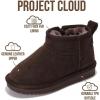 imageProject Cloud Genuine Leather Girls Boots  Lightweight ampamp Cozy Fur Ankle Boots with Memory Foam  Non Slip Kids Boots for Girls Perfect for Fall and Everyday WearChocobrown Suede