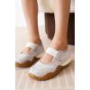 imageProject Cloud Girls Shoes  Memory Foam Insole Kids Shoes Girls Sneakers  Lightweight Mary Jane Flats ampamp NonSlip Comfortable Kids Sneakers Little DonnaGrey
