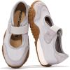 imageProject Cloud Girls Shoes  Memory Foam Insole Kids Shoes Girls Sneakers  Lightweight Mary Jane Flats ampamp NonSlip Comfortable Kids Sneakers Little DonnaGrey
