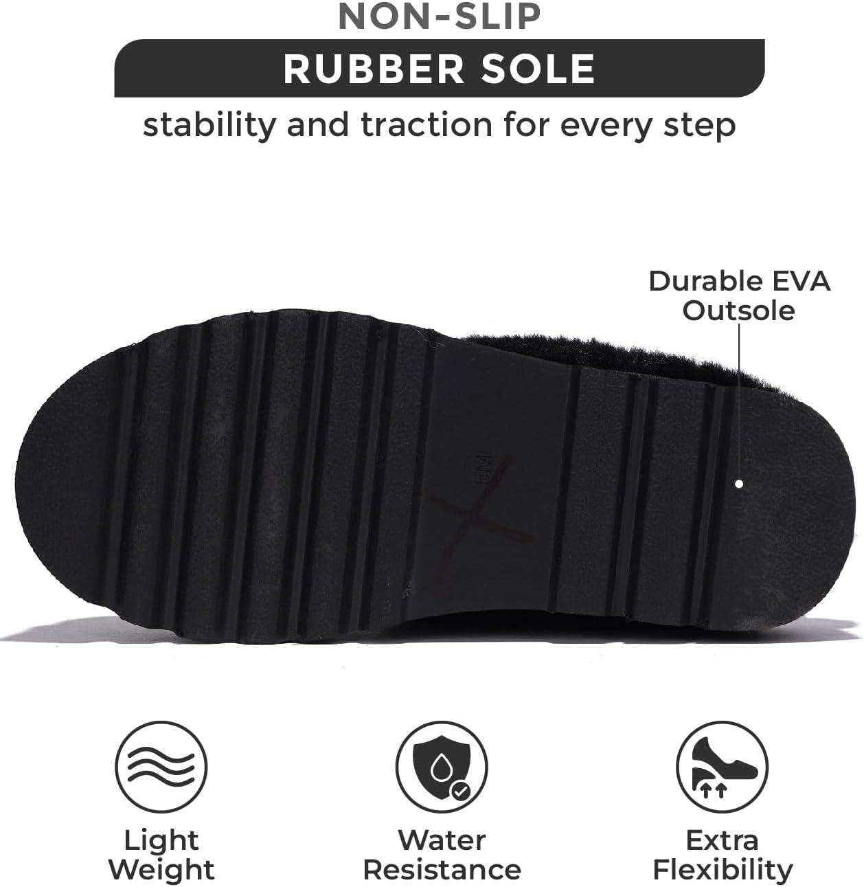 imageProject Cloud Womens Slippers with Memory Foam House Shoes ampamp Fuzzy Slippers  Nonslip Fur Lining House Shoes for Women Footwear Aspened