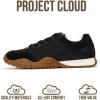 imageProject Cloud Sneakers for Women  Lightweight with Memory Foam Insole Womens Sneakers  Walking Shoes Women Footwear  Womens Shoes Donna HitopBlack