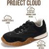 imageProject Cloud Sneakers for Women  Lightweight with Memory Foam Insole Womens Sneakers  Walking Shoes Women Footwear  Womens Shoes Donna HitopBlack
