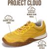 imageProject Cloud Sneakers for Women  Lightweight with Memory Foam Insole Womens Sneakers  Walking Shoes Women Footwear  Womens Shoes Donna HitopMustard