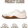 imageProject Cloud Sneakers for Women  Lightweight with Memory Foam Insole Womens Sneakers  Walking Shoes Women Footwear  Womens Shoes Donna HitopWhite