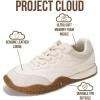 imageProject Cloud Sneakers for Women  Lightweight with Memory Foam Insole Womens Sneakers  Walking Shoes Women Footwear  Womens Shoes Donna HitopWhite