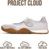 imageProject Cloud Womens Shoes  Lightweight Mary Jane Shoes Women with Memory Foam Insole  Non Slip Flats for Women Footwear  Womens Fashion Sneakers 2025 DonnaGrey