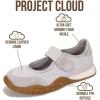 imageProject Cloud Womens Shoes  Lightweight Mary Jane Shoes Women with Memory Foam Insole  Non Slip Flats for Women Footwear  Womens Fashion Sneakers 2025 DonnaGrey