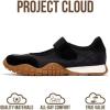 imageProject Cloud Womens Shoes  Lightweight Mary Jane Shoes Women with Memory Foam Insole  Non Slip Flats for Women Footwear  Womens Fashion Sneakers 2025 DonnaBlack