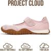 imageProject Cloud Womens Shoes  Lightweight Mary Jane Shoes Women with Memory Foam Insole  Non Slip Flats for Women Footwear  Womens Fashion Sneakers 2025 DonnaPink
