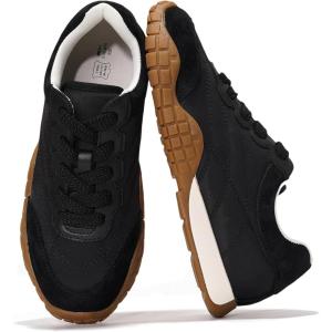 imageProject Cloud Sneakers for Women  Lightweight with Memory Foam Insole Womens Sneakers  Walking Shoes Women Footwear  Womens Shoes Donna HitopBlack