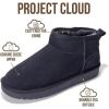 imageProject Cloud Genuine Suede Ankle Boots for Women  Water Resistant with Memory Foam Insole Winter Boots for Women  Trending Shoes ampamp Comfortable Womens Ankle Boots HippyNavy Suede