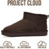 imageProject Cloud Genuine Suede Ankle Boots for Women  Water Resistant with Memory Foam Insole Winter Boots for Women  Trending Shoes ampamp Comfortable Womens Ankle Boots HippyBrown Distressed