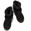 imageProject Cloud Genuine Suede Winter Boots for Women  Memory Foam Platform Nonslip Ankle Footwear  Fall Shoes 2025 FurbyBlack