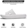 imageProject Cloud House Slippers Womens Sandals  NonSlip and Lightweight Recovery Slippers for Women Beach Essentials Water Slides for Women PillowWhite