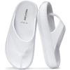 imageProject Cloud House Slippers Womens Sandals  NonSlip and Lightweight Recovery Slippers for Women Beach Essentials Water Slides for Women PillowPillowwhite