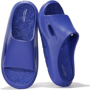 imageProject Cloud Mens Sandals  Lightweight and Flexible EVA Recovery Slides for Men with Ultra Bouncy Latex Insole  Comfortable Water Resistant Slippers for Men Footwear DeanBlue