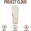 imageProject Cloud Men Sneakers  Memory Foam Insole Mens Shoes  Lightweight ampamp Non Slip Casual Shoes for Men  Everyday Slip On Mens Sneakers HudsonBlack Pu