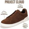 imageProject Cloud Men Sneakers  Memory Foam Insole Mens Shoes  Lightweight ampamp Non Slip Casual Shoes for Men  Everyday Slip On Mens Sneakers HudsonChocolate Brown Suede