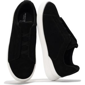 imageProject Cloud Men Sneakers  Memory Foam Insole Mens Shoes  Lightweight ampamp Non Slip Casual Shoes for Men  Everyday Slip On Mens Sneakers HudsonBlack Suede