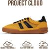 imageProject Cloud Kids Shoes for Girls ampamp Boys  NonSlip Kids Sneakers for Boys ampamp Girls Shoes  Lightweight with Memory Foam Insole Kids SneakersLittle VerdictMustard