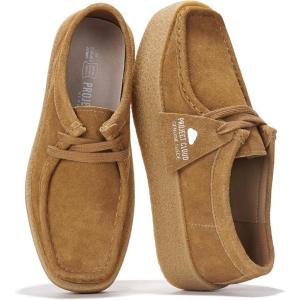 imageProject Cloud Genuine Leather Womens Shoes  NonSlip Platform Loafers for Women with Memory Foam Insole  Stylish Oxford Fall Shoes for Women 2025 WALLYCHUNKYTan Suede