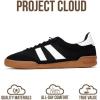 imageProject Cloud Mens Shoes  Memory Foam Insole Mens Sneakers  Lightweight ampamp Non Slip Lace Up Casual Shoes for Men  Everyday Fashion Men Sneakers HIS VerdictBlack