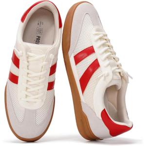 imageProject Cloud Mens Shoes  Memory Foam Insole Mens Sneakers  Lightweight ampamp Non Slip Lace Up Casual Shoes for Men  Everyday Fashion Men Sneakers HIS VerdictRed